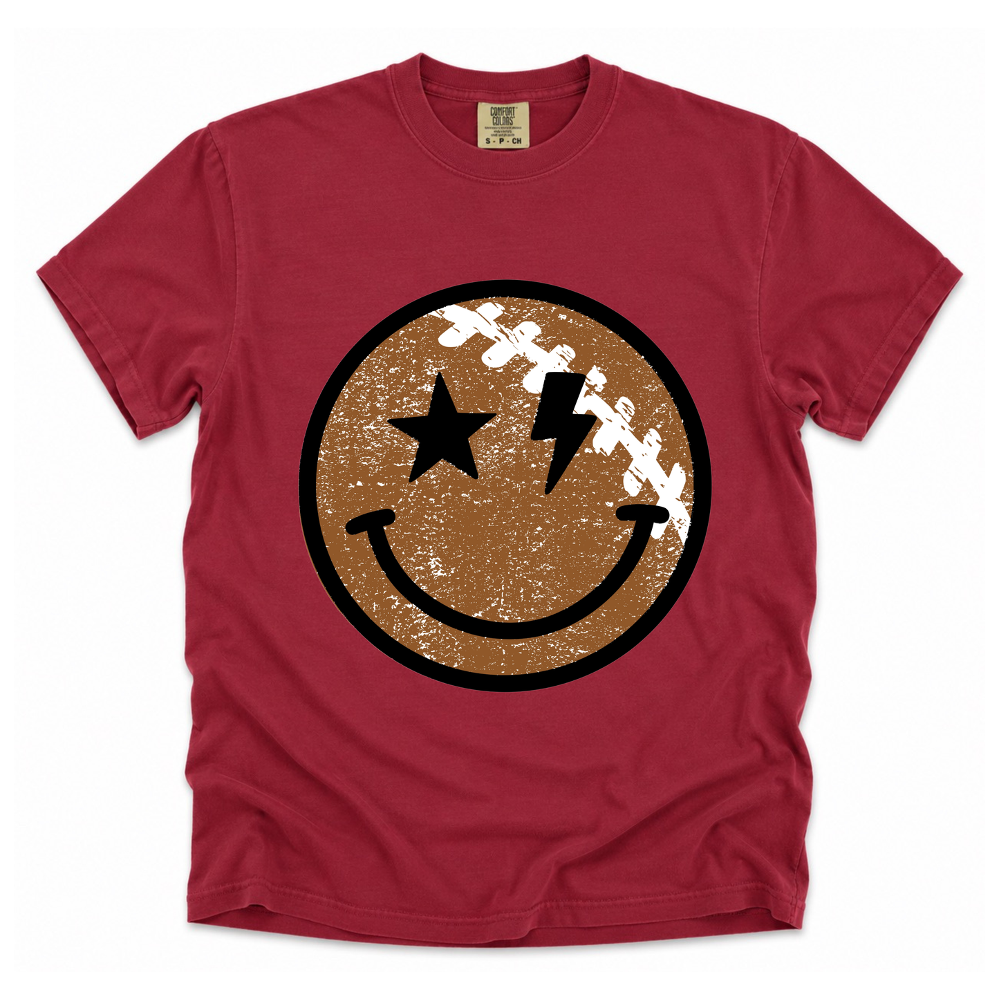 Smiley Football Tee