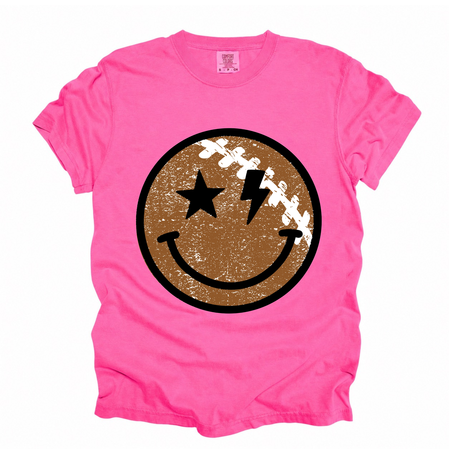 Smiley Football Tee