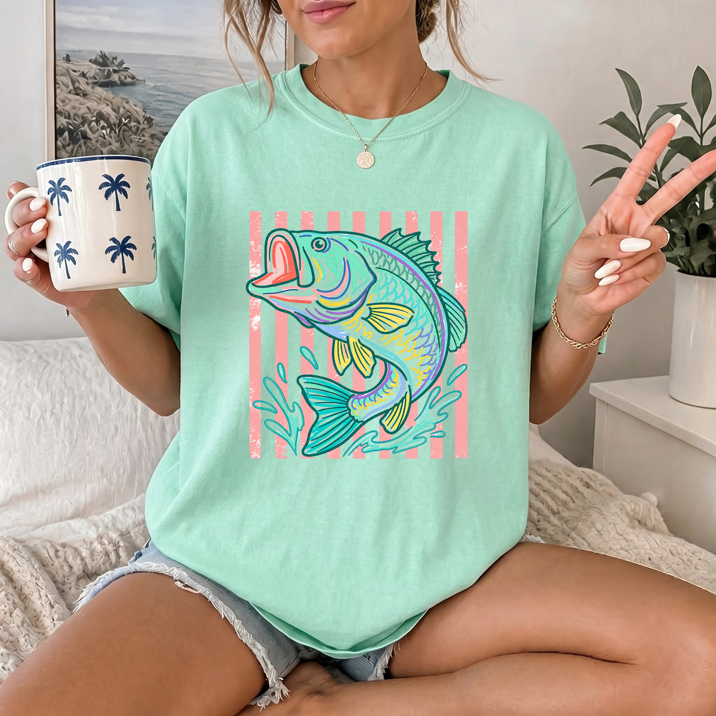 *Preorder* Retro Preppy Bass T-Shirt