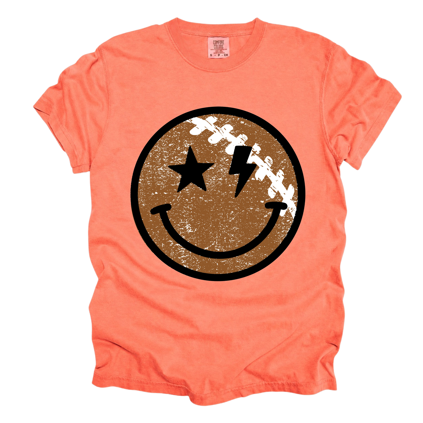 Smiley Football Tee