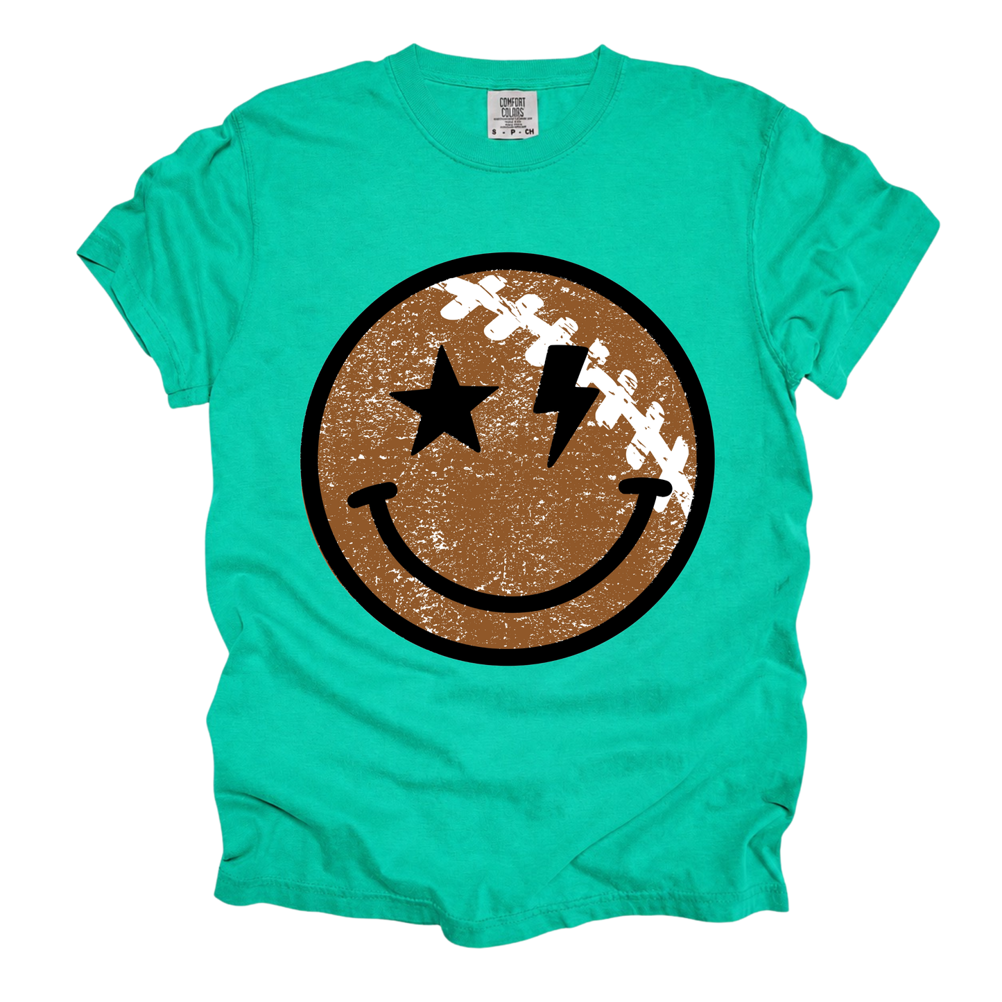 Smiley Football Tee