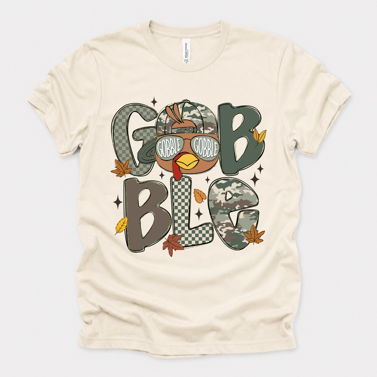 Kids Gobble Gobble Thanksgiving Shirt | Boys & Girls Turkey Tee | 2T–Youth XL