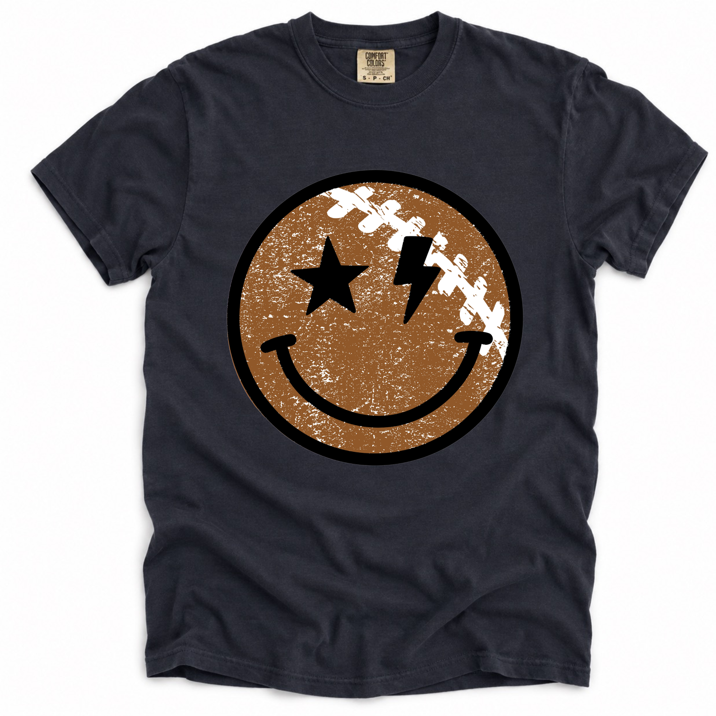 Smiley Football Tee