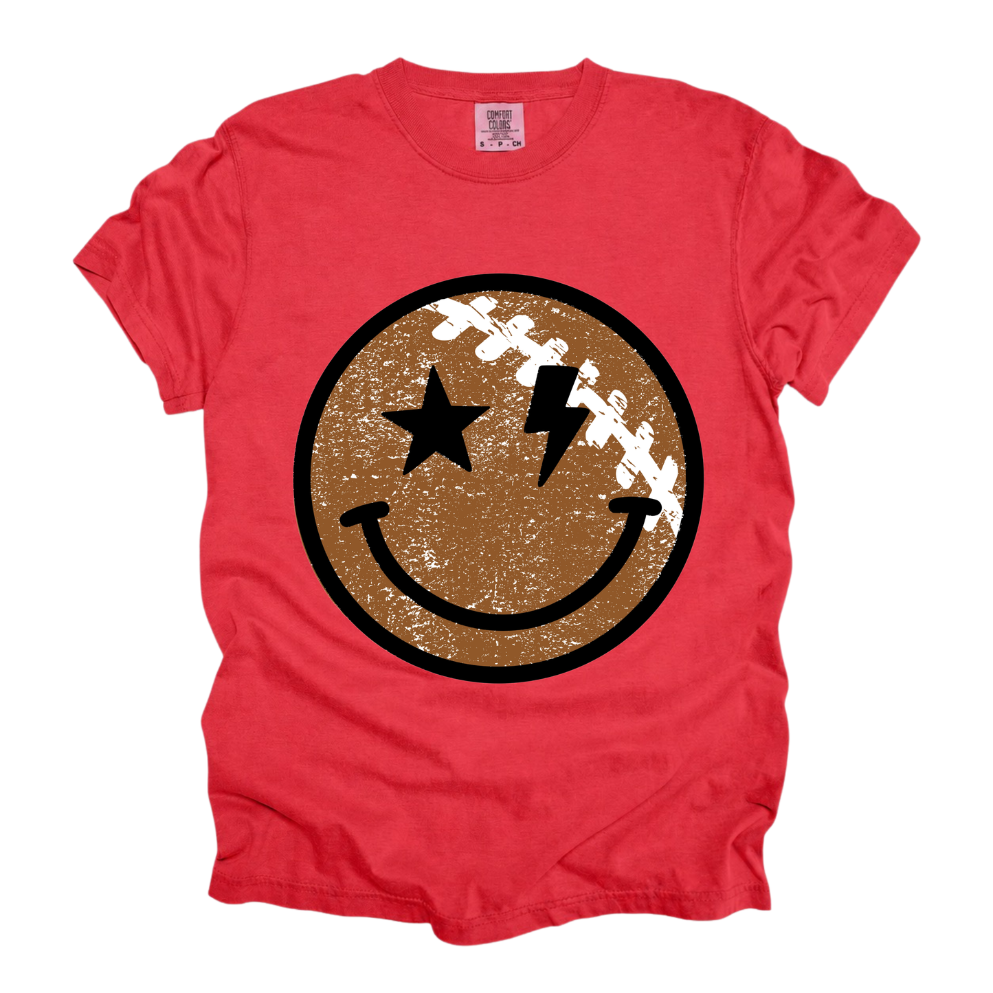 Smiley Football Tee