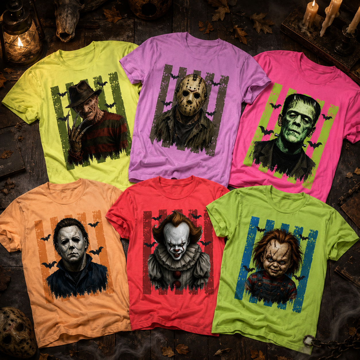 Neon Scary Movie