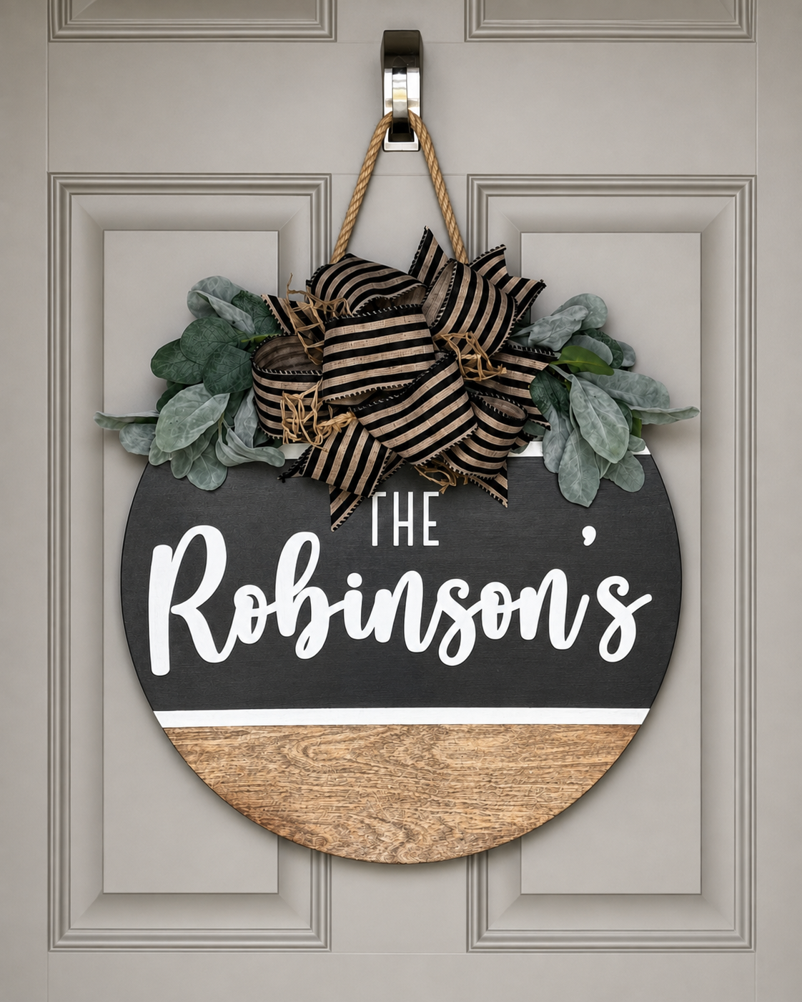 Custom Family Name · Door Hanger