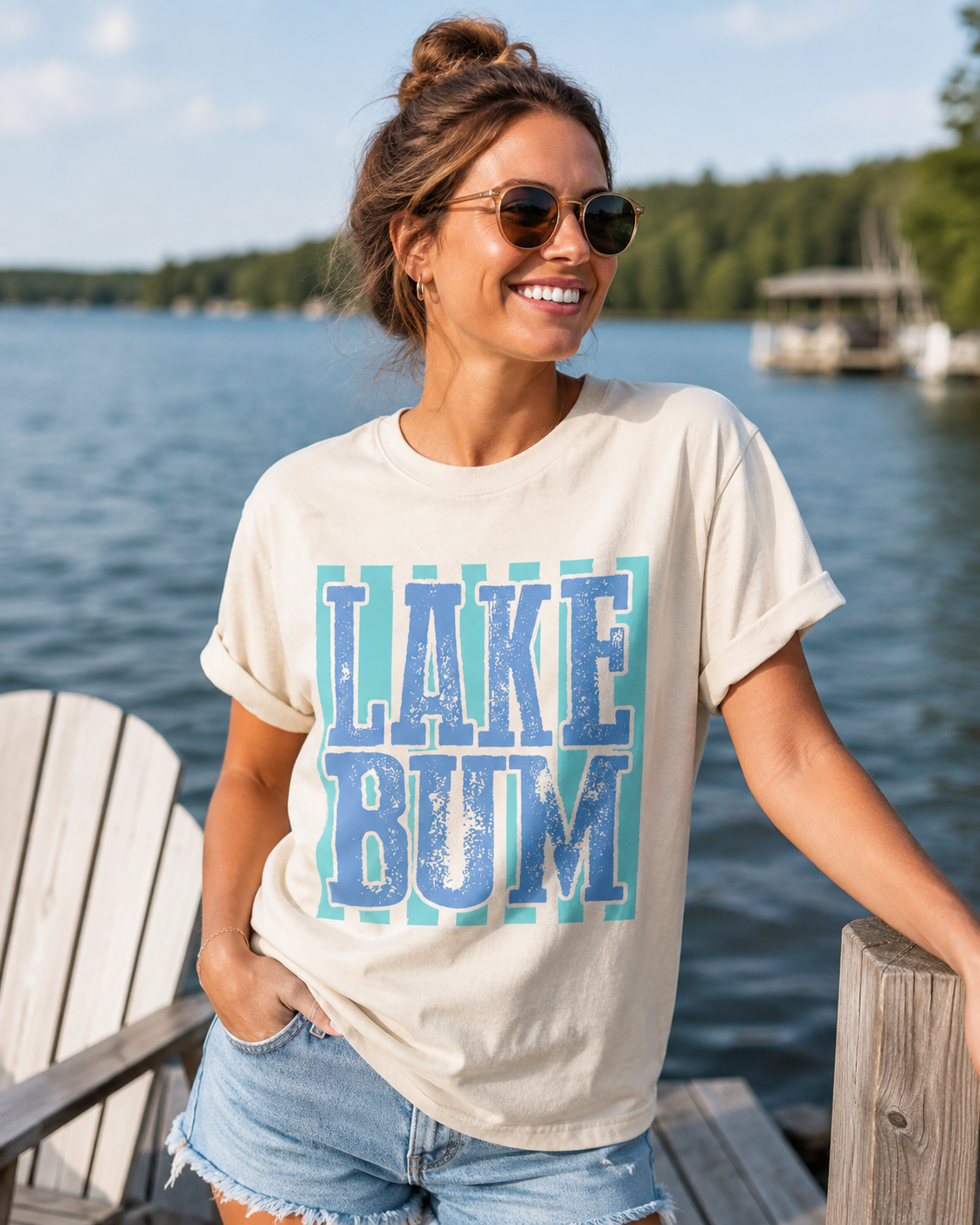 Lake Bum Tee
