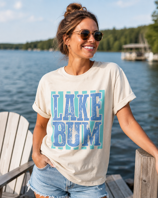 Lake Bum Tee