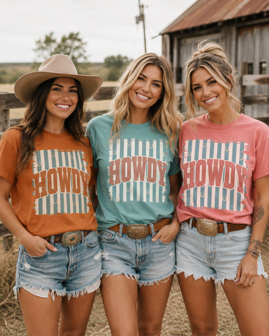 Western Howdy Tee